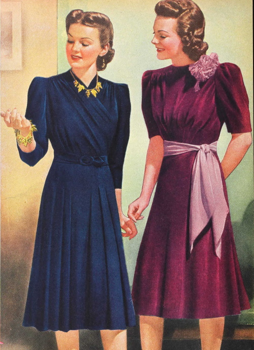 1930s Dress Styles in the Daytime, Vintage Dancer