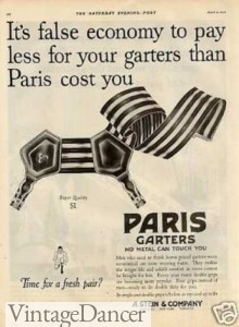 1920s mens sock garters