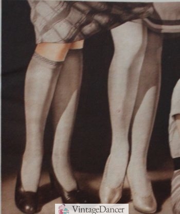 1937 Knee high stockings