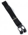 Vintage style mens suspenders with button on design