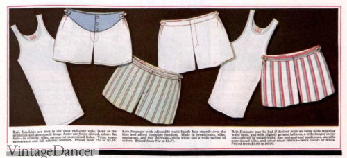 1928 men's new athletic style underwear and undershirts boxer shorts