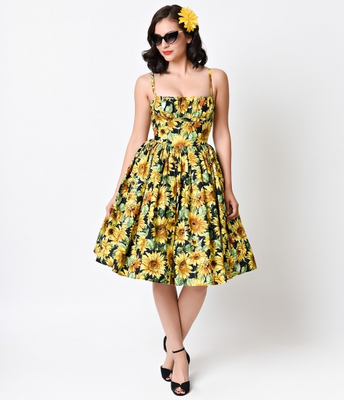 Complete your pin up look with this dress from Unique Vintage