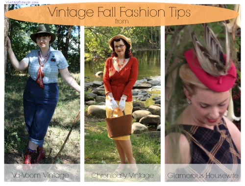 vintage fall clothing fashion
