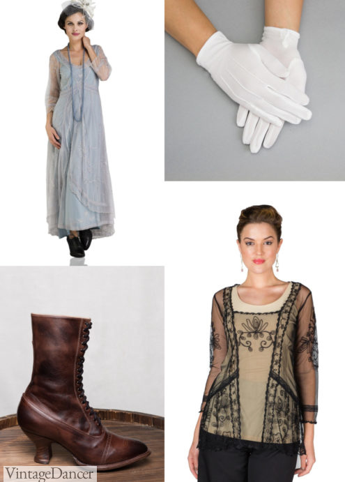 WardrobeShop has timeless dresses, tops, boots and gloves