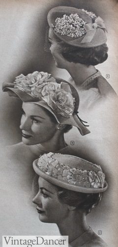 1958 garden hats