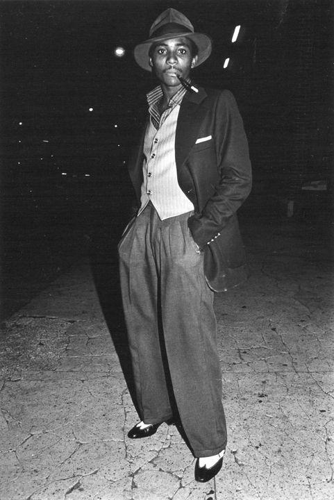 East Coast zoot suit outfit 1940s