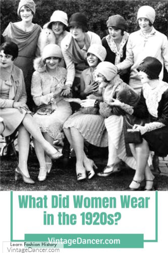 1920s fashion trends. What did women wear in the 1920s?