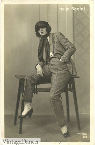 1920s women wearing pants