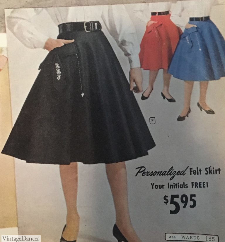 Poodle Skirts Poodle Skirt Costumes, Patterns, History