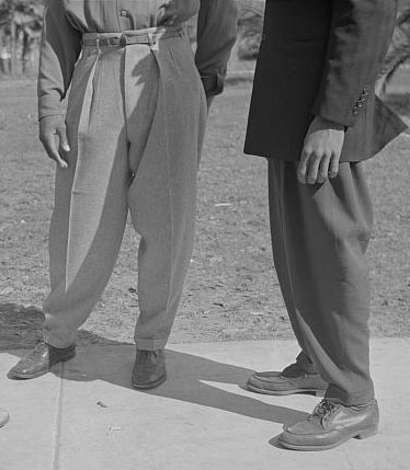 1940s Zoot Suits pants and trousers